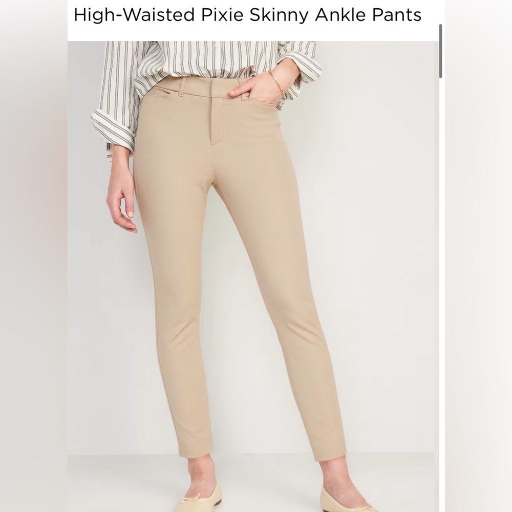 Old Navy high-waisted skinny pixie pants size 22